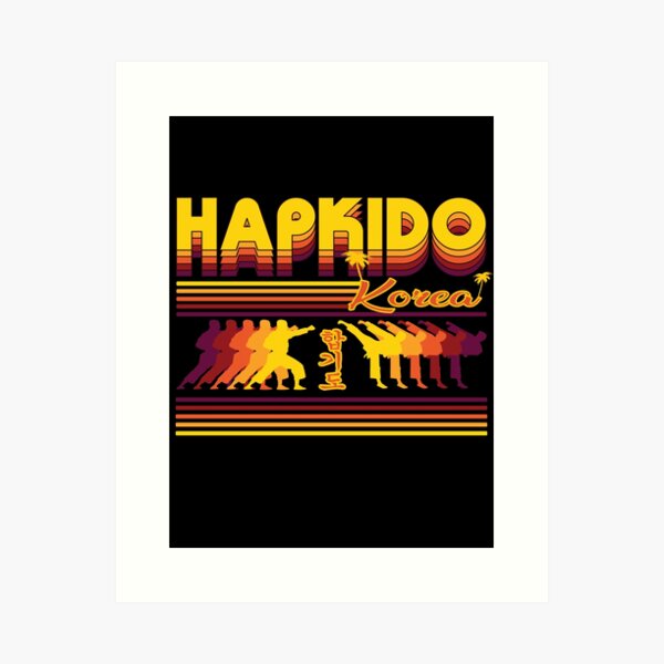 Artikel-Vorschau von Hapkido Dojang - Traditionelle Retro Kampfkunst, designt und verkauft von RetroMaritalArt.