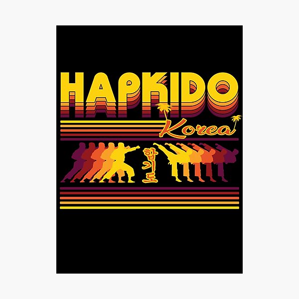 Artikel-Vorschau von Hapkido Dojang - Traditionelle Retro Kampfkunst, designt und verkauft von RetroMaritalArt.