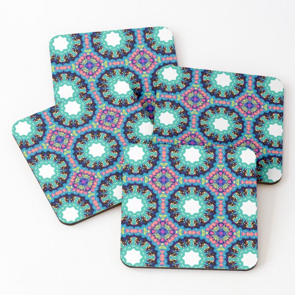 Item preview, Blue and Pink kaleidoscope Design, Pretty Kaleidoscope Design designed and sold by DammyK89.