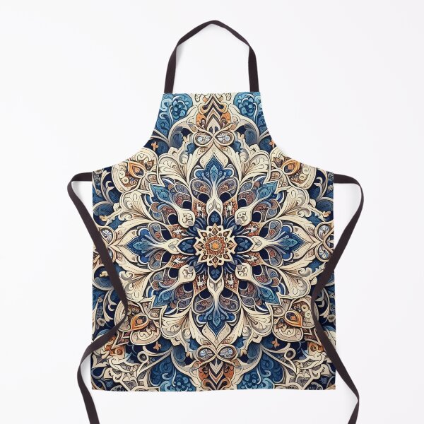 Item preview, Moroccan tile-inspired floral pattern with intricate designed and sold by BlackCatspet1.