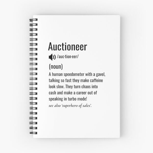Item preview, Auctioneer Definition  designed and sold by sydney-syder.
