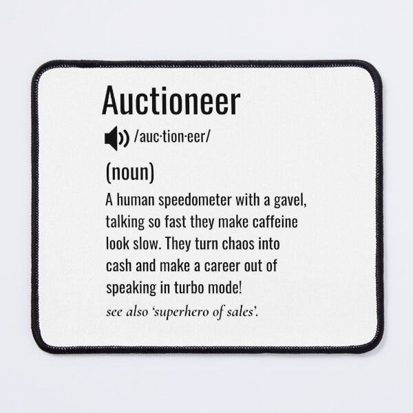 Item preview, Auctioneer Definition  designed and sold by sydney-syder.