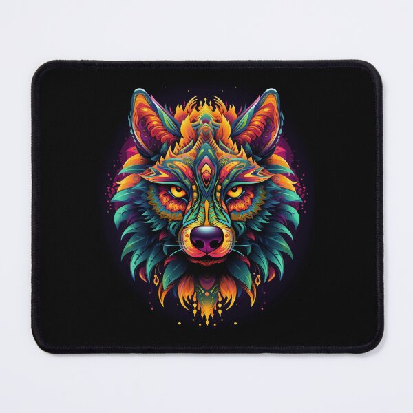 Item preview, Huichol Wolf designed and sold by DerSenat.