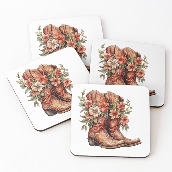 Artikelvorschau, Boots with Flowers 14 entworfen und verkauft von SchokoGoth.