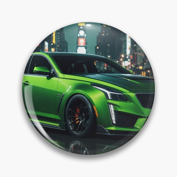 Artikelvorschau, Getunter Cadillac CTS-V in Grün 2 entworfen und verkauft von Salimgor Hangaround Music.