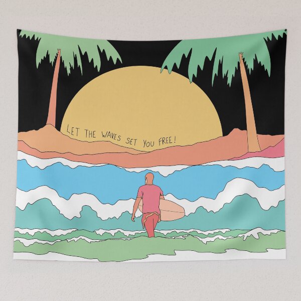 Item preview, Let the waves set you free  designed and sold by Swadeillustrations.