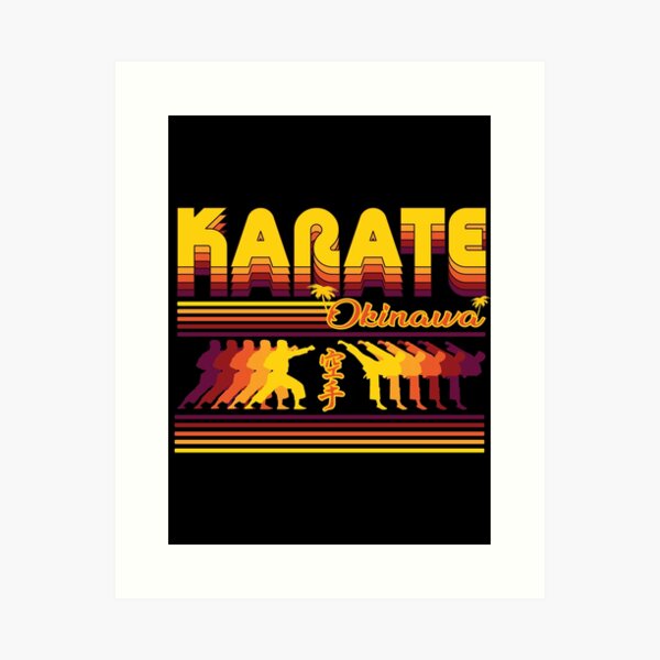 Artikel-Vorschau von Karate Dojo - Traditionelle Retro Kampfkunst, designt und verkauft von RetroMaritalArt.