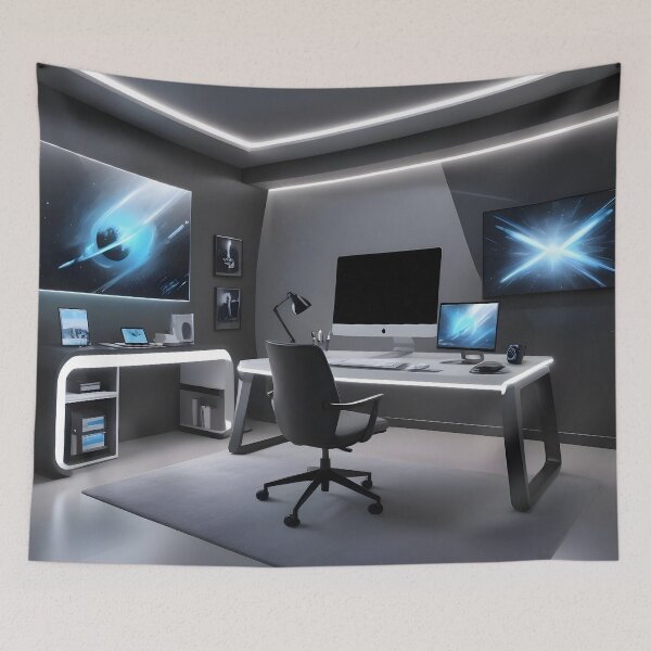 Item preview, Futuristic Office Design designed and sold by papi1998.