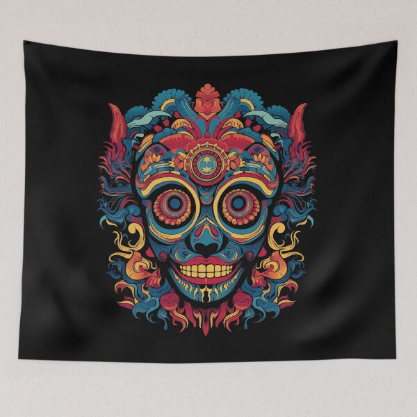 Item preview, Huichol mask designed and sold by DerSenat.