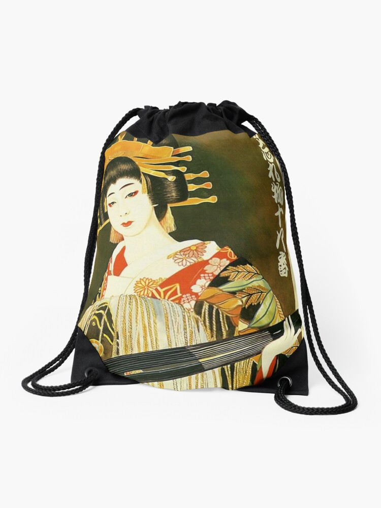 drawstring kimono bag