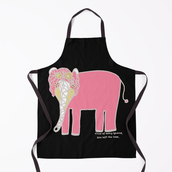 Item preview, "The Pink Elephant In The Room". designed and sold by SalsySafrano.