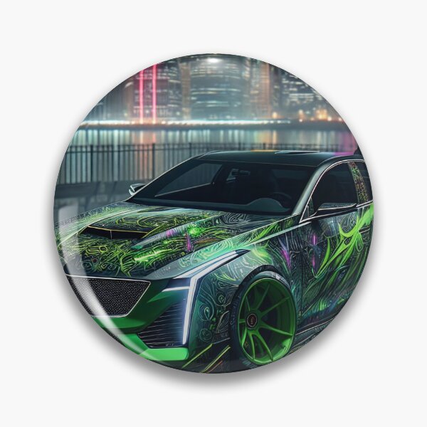 Artikelvorschau, Futuristischer Cadillac CTS-V Graffity Kunst entworfen und verkauft von Salimgor Hangaround Music.