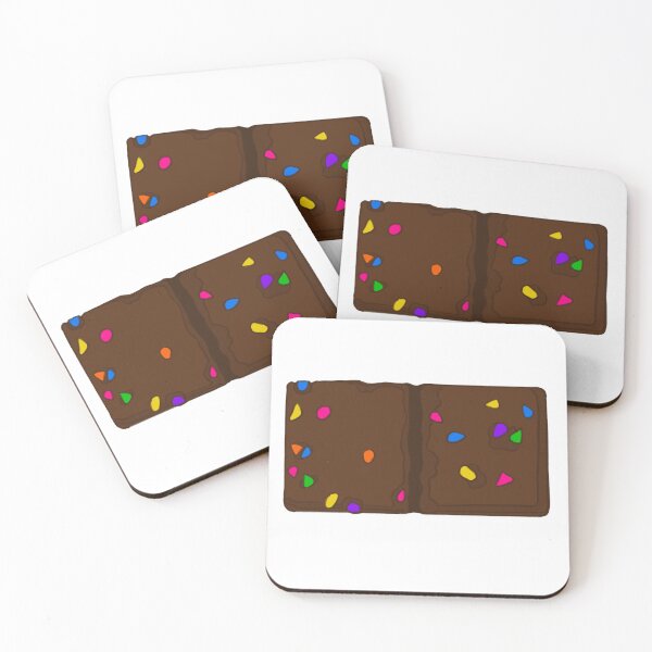 Item preview, Colorful Sprinkle Chocolate Brownie Sticker Single  designed and sold by MonsterArtist.