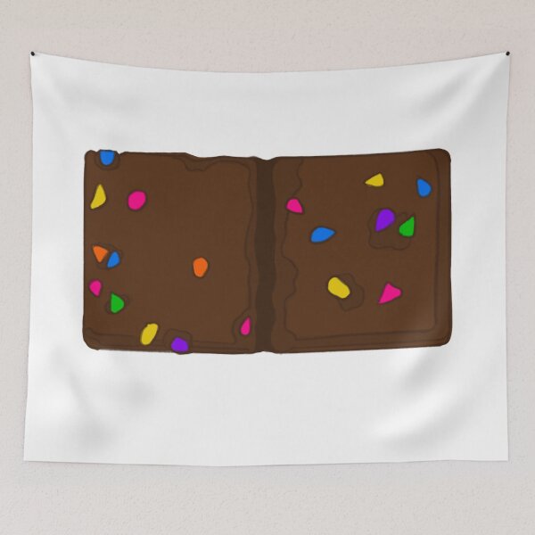 Item preview, Colorful Sprinkle Chocolate Brownie Sticker Single  designed and sold by MonsterArtist.