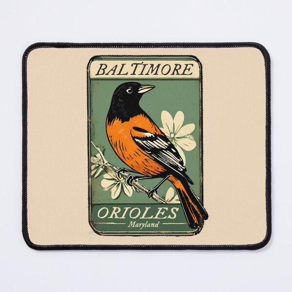 Item preview, Baltimore Orioles Represents Maryland The Oriole Bird in Vintage designed and sold by FociCreate.