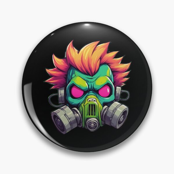 Item preview, Gas Mask Psycho, Wasteland Mutant, Post Apocalypse designed and sold by Burn-Ego.