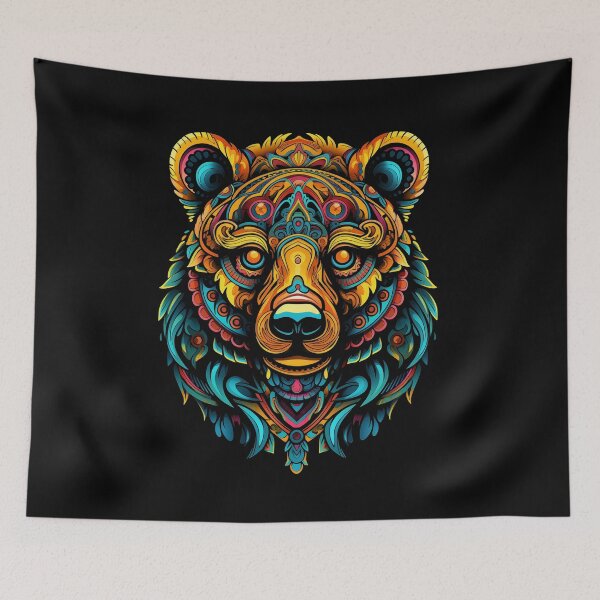 Item preview, Huichol Bear designed and sold by DerSenat.