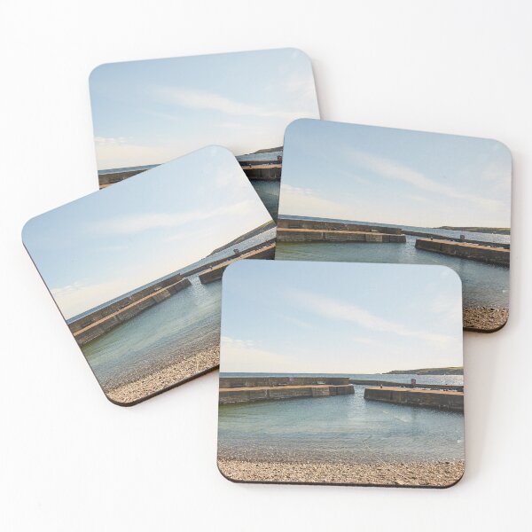 Item preview, The harbour in Sandend. designed and sold by Howard  Boyd.