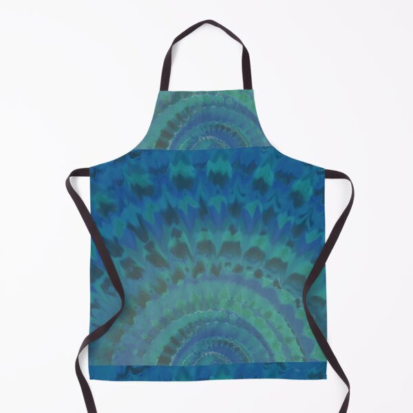 Item preview, Patrón de teñido anudado de pavo real designed and sold by AuroraXGreen.
