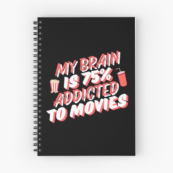 Item preview, My Brain is 75% Addicted to Movies designed and sold by DigitalMagShop.
