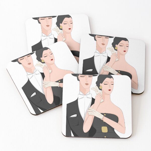 Item preview, PANRAN designer brand art illustration work "Man and Woman" designed and sold by PANRAN.