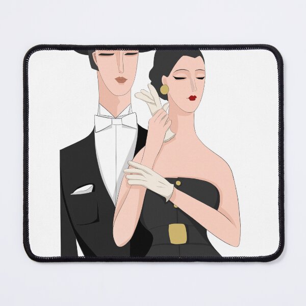 Item preview, PANRAN designer brand art illustration work "Man and Woman" designed and sold by PANRAN.