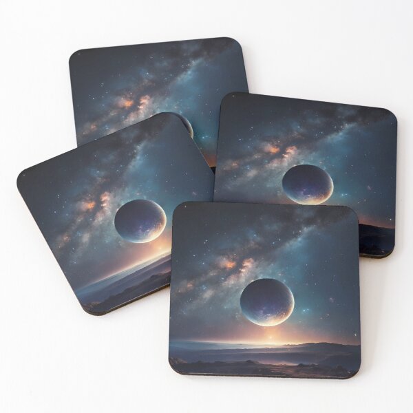 Item preview, A starry sky on the planet in universe designed and sold by TatStudio55.