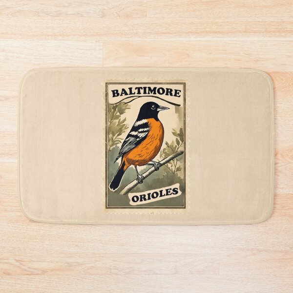 Item preview, Baltimore Orioles Bird Old Stamp of Maryland in Vintage Baseball designed and sold by FociCreate.