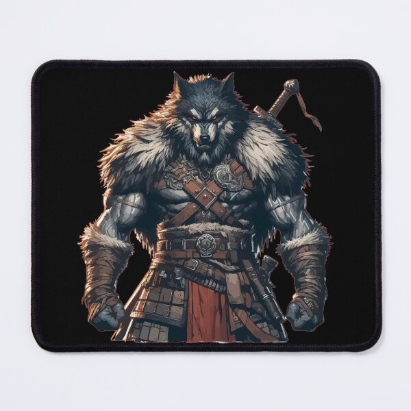 Item preview, Wolf Fenrir Norse Mythology Viking designed and sold by TomFrontierArt.