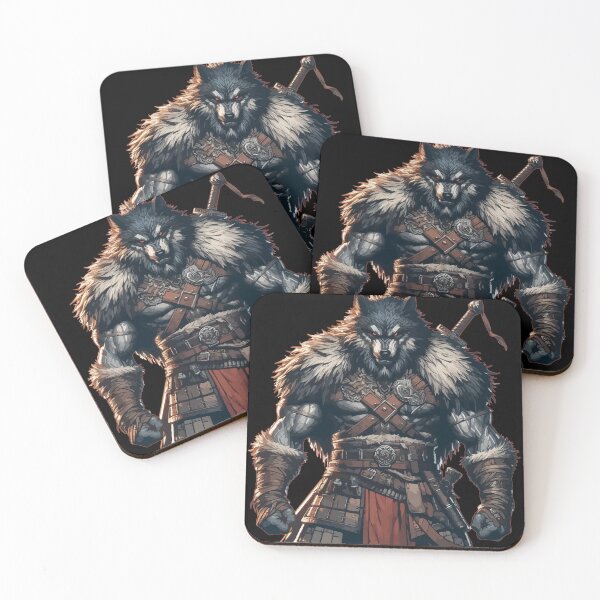 Item preview, Wolf Fenrir Norse Mythology Viking designed and sold by TomFrontierArt.