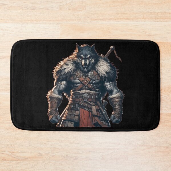 Item preview, Wolf Fenrir Norse Mythology Viking designed and sold by TomFrontierArt.