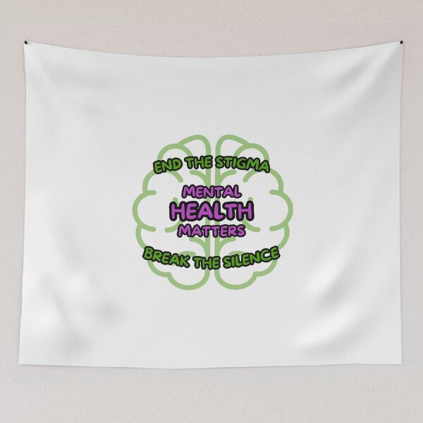 Item preview, End The Stigma Mental Health Design designed and sold by WicklTees.