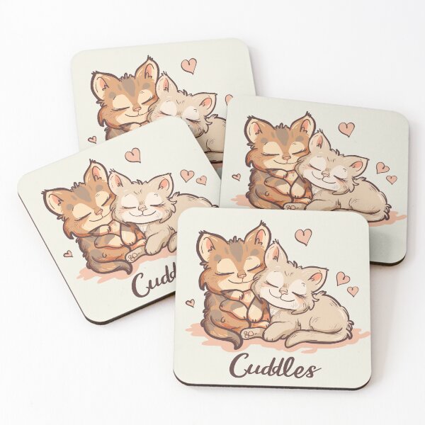 Item preview, Cat cuddles designed and sold by Leylita Design.
