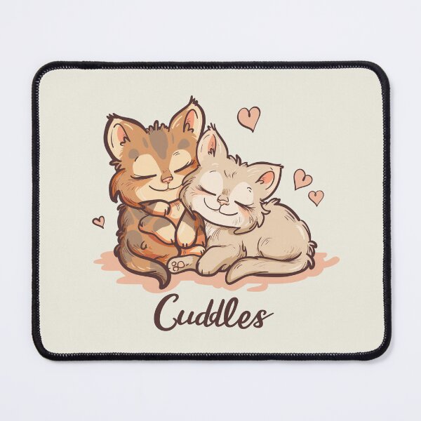 Item preview, Cat cuddles designed and sold by Leylita Design.
