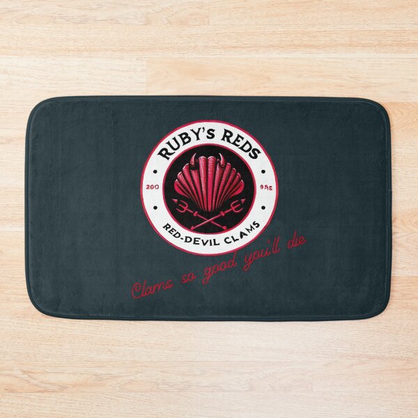 Item preview, Ruby's Reds - Red-Devil Clams - So Good You'll Die designed and sold by Corinne Alexa Jackson.