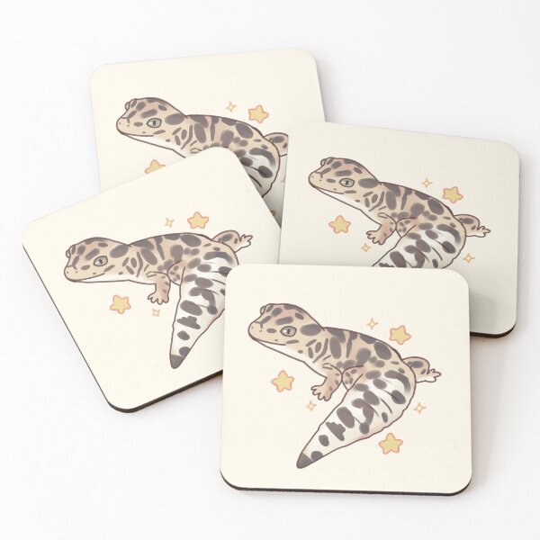 Item preview, Cute gecko with stars designed and sold by Artofmayara.