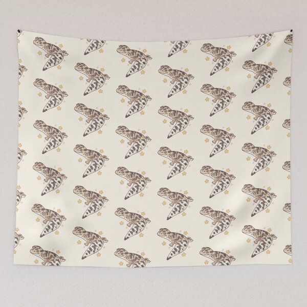 Item preview, Cute gecko with stars designed and sold by Artofmayara.