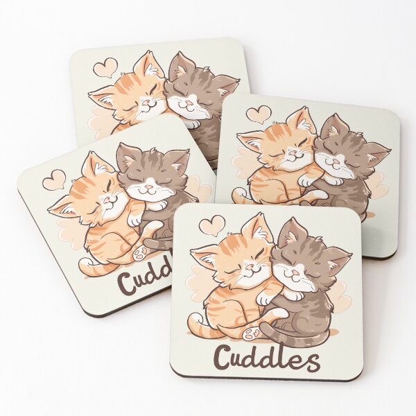 Item preview, Cat cuddles designed and sold by Leylita Design.
