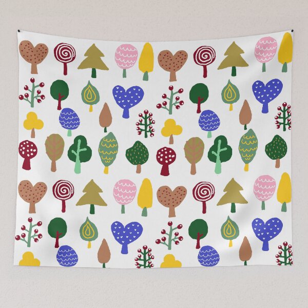 Item preview, cute tree pattern designed and sold by zzzozzo.