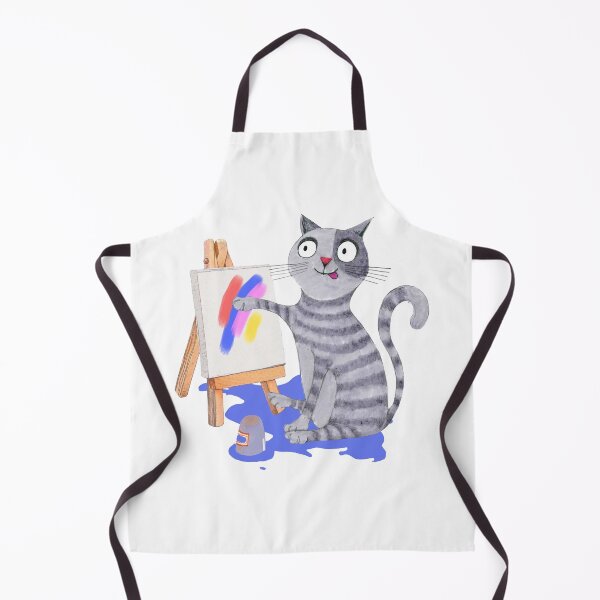 Item preview, painter cat designed and sold by BessoChicca.
