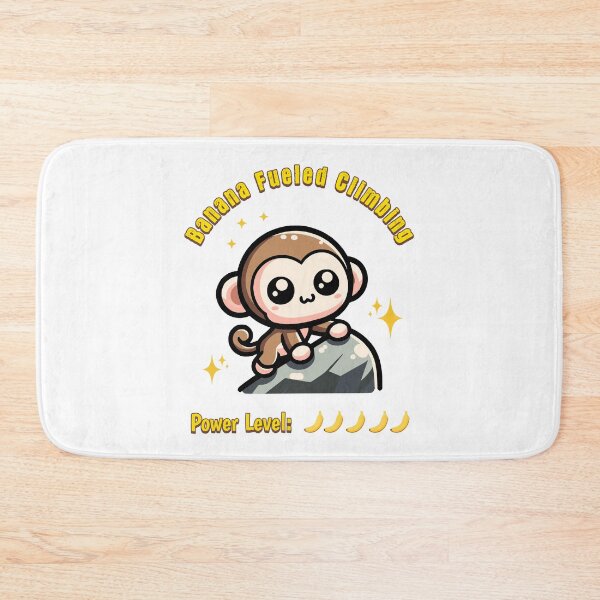 Item preview, Cute Monkey Climbs a Rock Kawaii Kids designed and sold by Bouldershop.