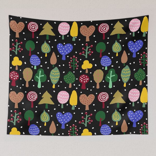 Item preview, cute tree pattern designed and sold by zzzozzo.