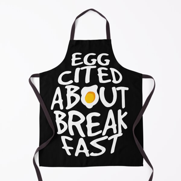 Item preview, Eggcited About Breakfast - Funny Gifts for Eggs Lovers designed and sold by SiskinArt.