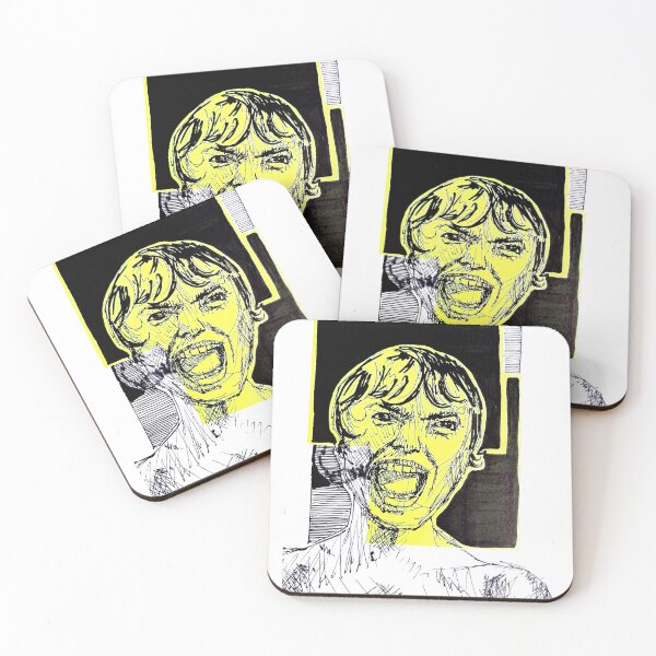Item preview, Screaming woman illustration designed and sold by Arthur Loeuil.