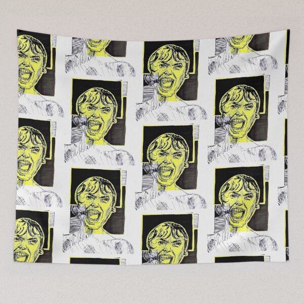 Item preview, Screaming woman illustration designed and sold by Arthur Loeuil.