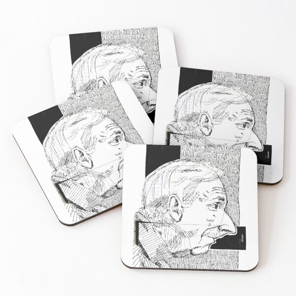 Item preview, Illustration old man in profile designed and sold by Arthur Loeuil.