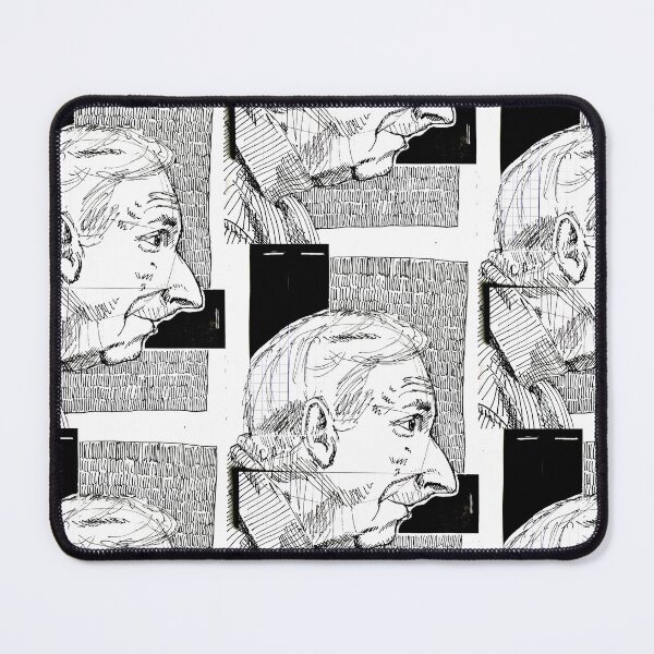 Item preview, Illustration old man in profile designed and sold by Arthur Loeuil.