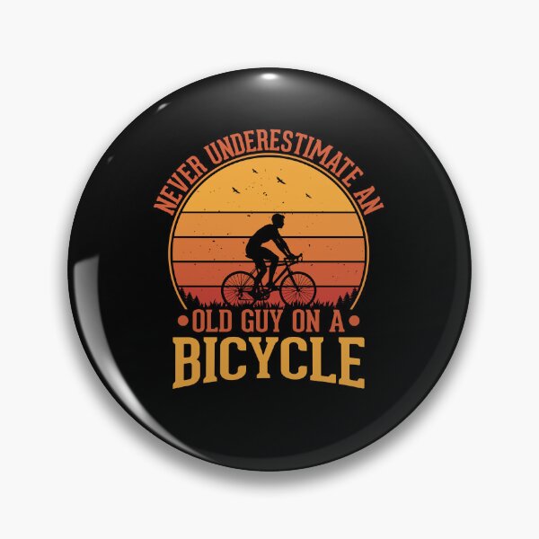 Item preview, Never Underestimate an Old Guy on a Bicycle designed and sold by 365CarMods Official.