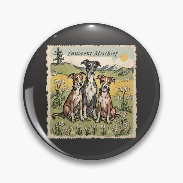 Item preview, Innocent Mischief Whippet Dogs Friends Always Together Funny Dog Mom designed and sold by FociCreate.
