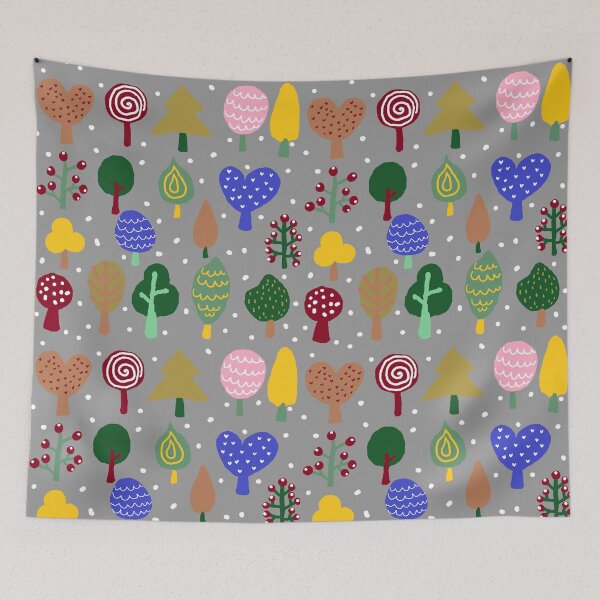 Item preview, cute tree pattern designed and sold by zzzozzo.